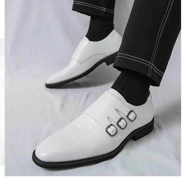 M&T Wear - Men's Classic Slip-On Oxford Dress Shoes