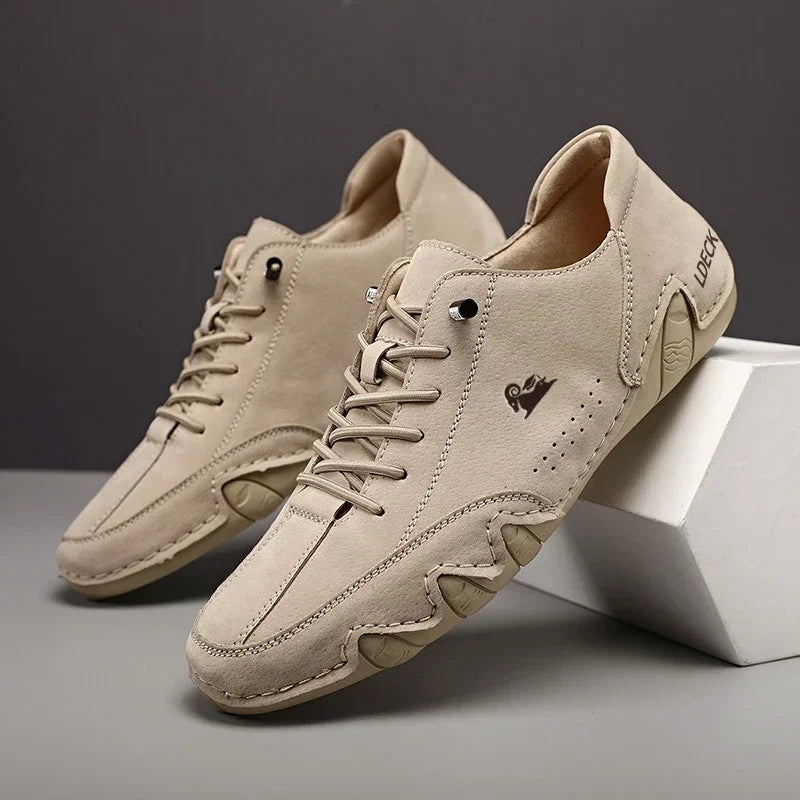 M&T Wear - Men's Casual Shoes  Lace Up Comfortable Soft Non Slip Durable Walking Shoes Classic Fashionable Trendy Park Walking Travel Shoes - M&T Wear