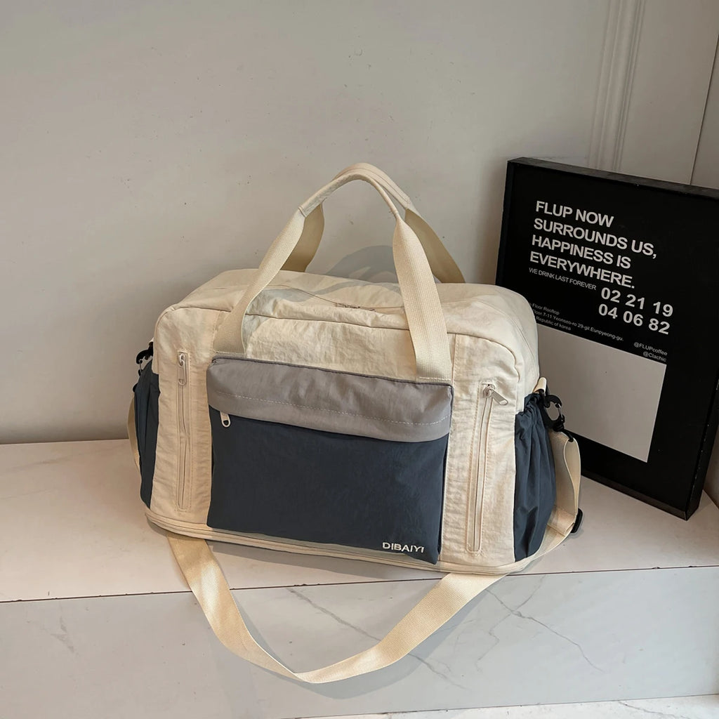 M&T Wear - Multifunctional Large Capacity Travel Duffle with Shoe Compartment