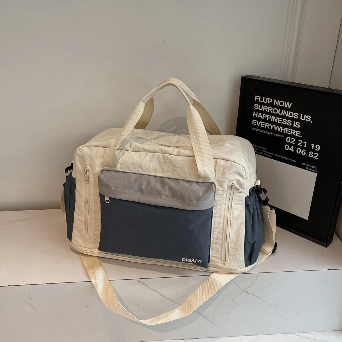 M&T Wear - Multifunctional Large Capacity Travel Duffle with Shoe Compartment