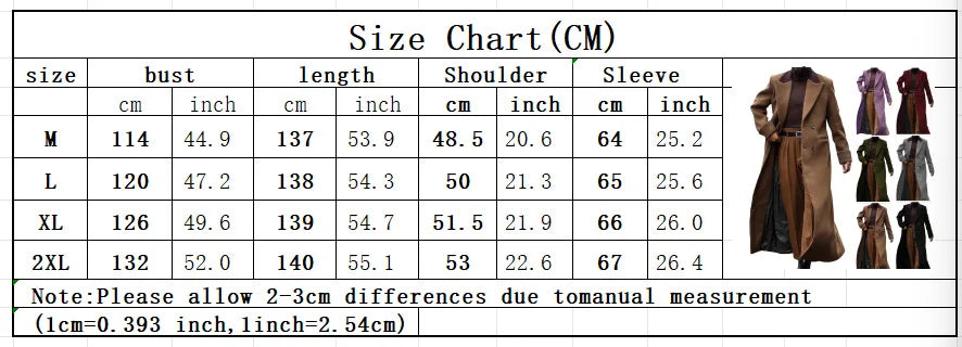 M&T Wear - French Business Casual Double-Breasted Long Woolen Coat