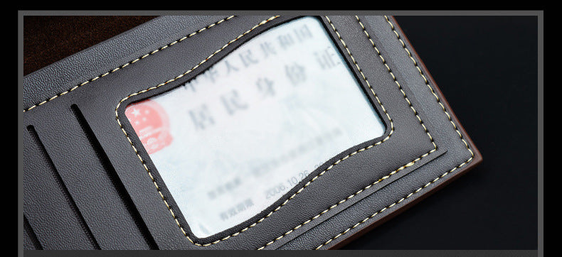 M&T Wear - Men’s Long PU Leather Wallet with Multi-Card & Coin Compartments