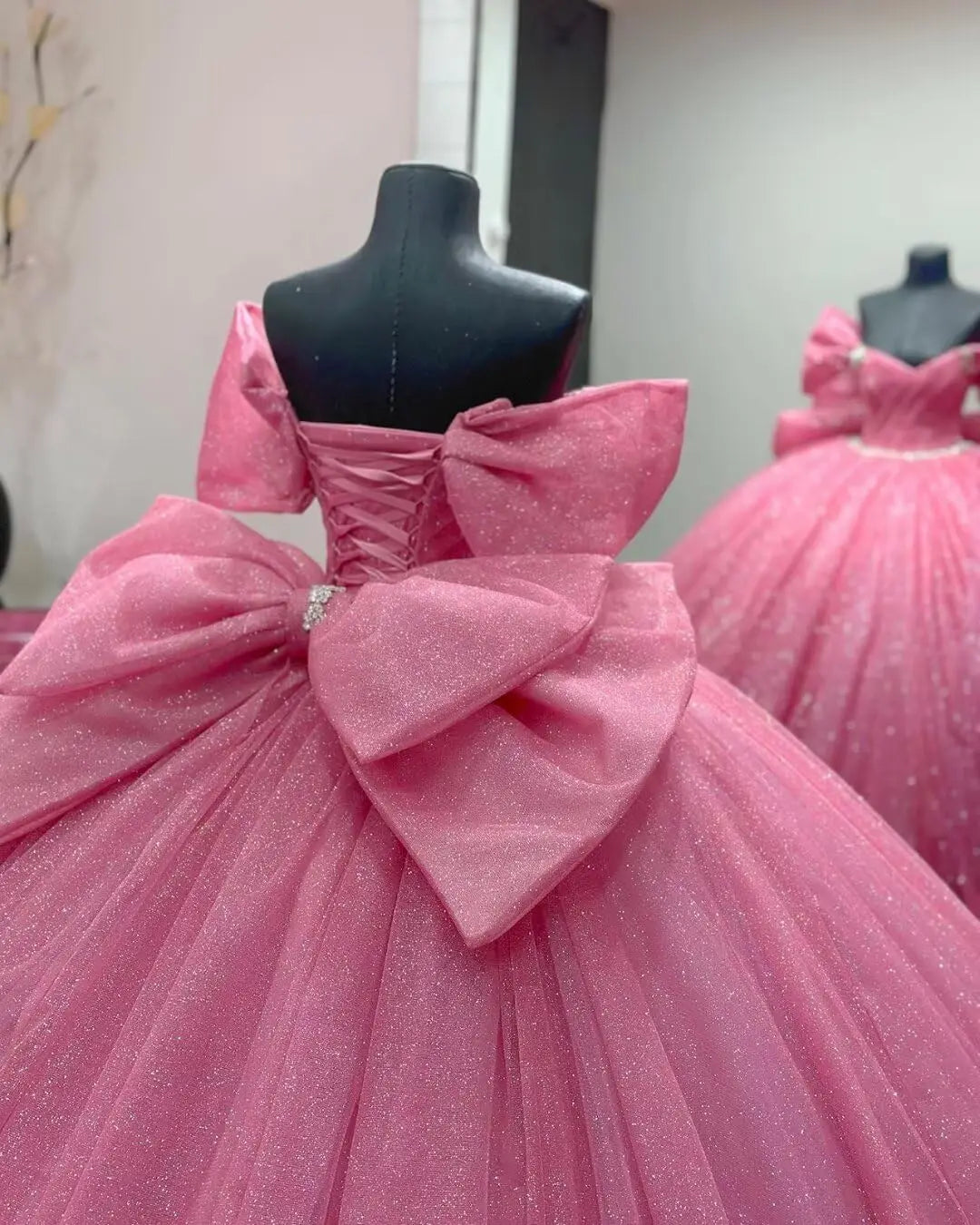 Yifanier Puffy Tulle Quinceanera Ball Gown