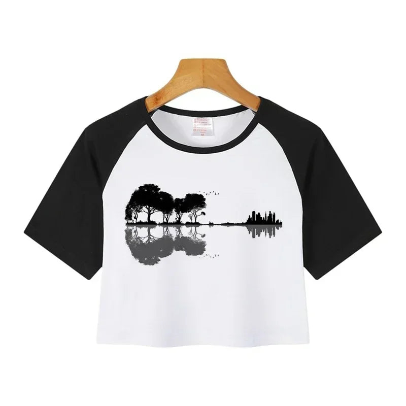 Y2K Harajuku Graphic Crop Top