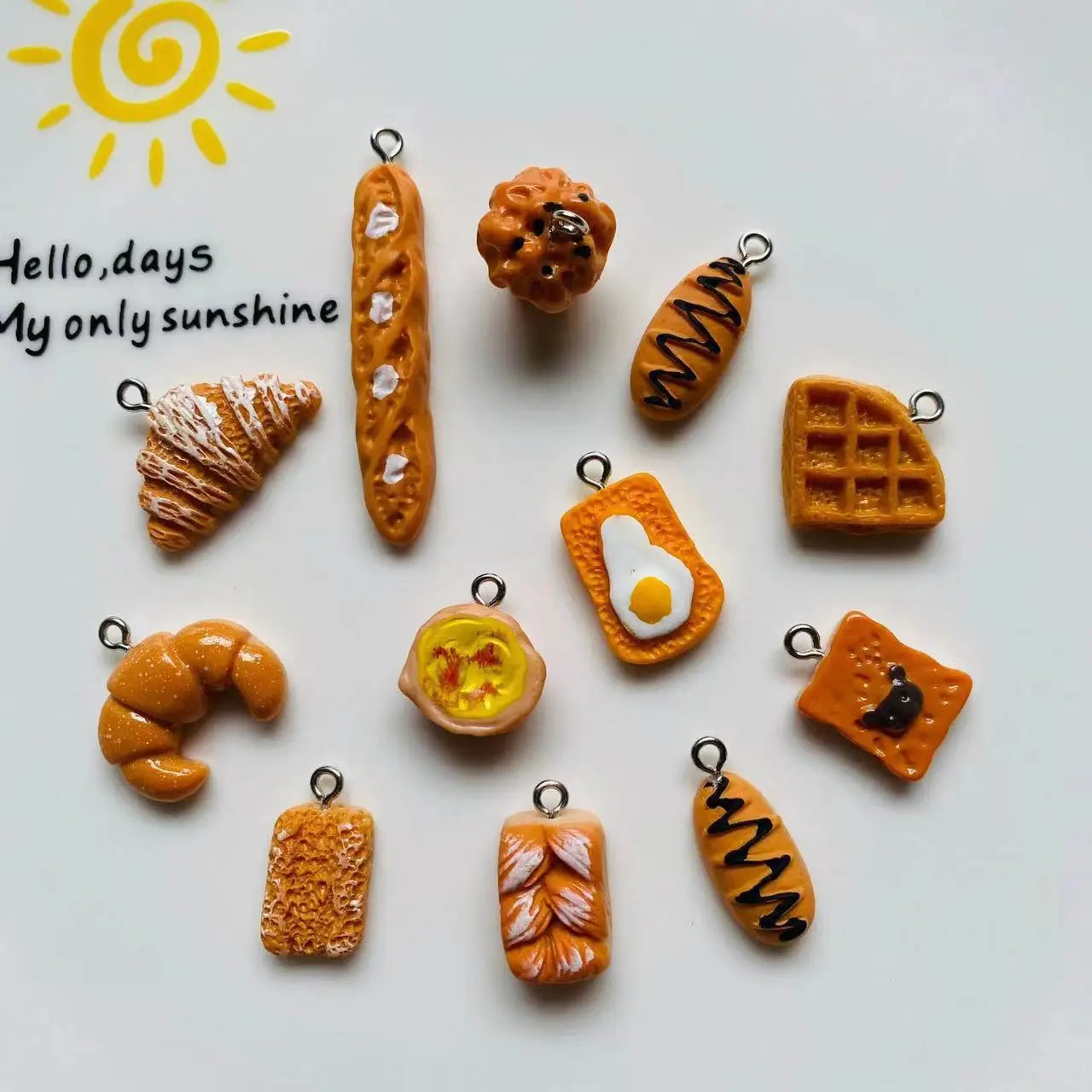 M&T Wear - Geometric Cute Food Series Earrings