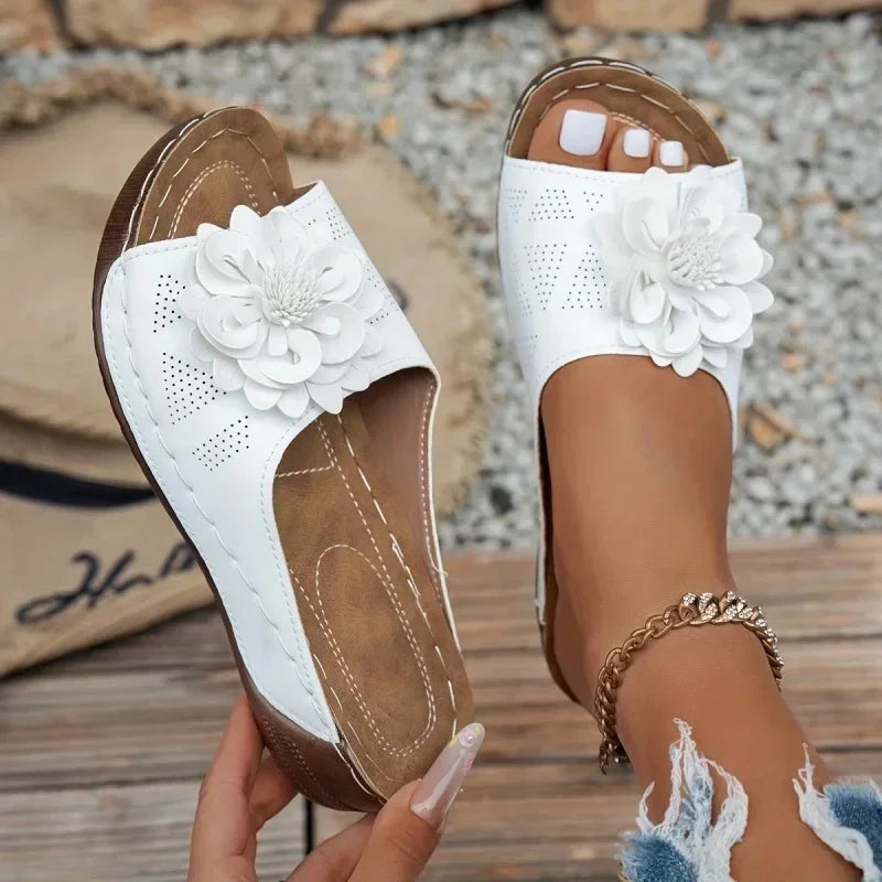 M&T Wear - Women's Elegant Low Platform Summer Slides