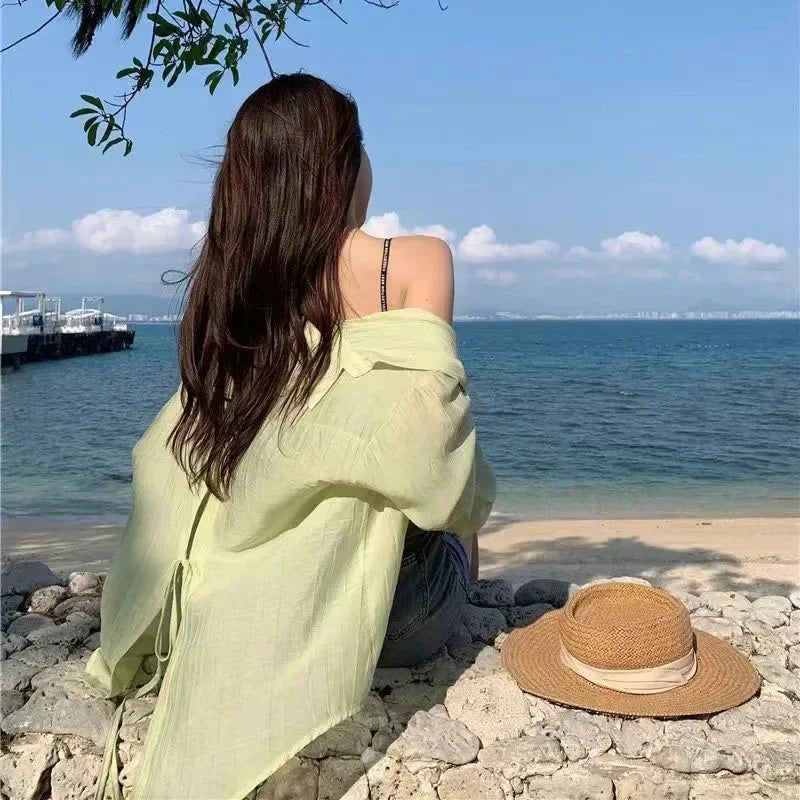 Seoul Split Back Blouse