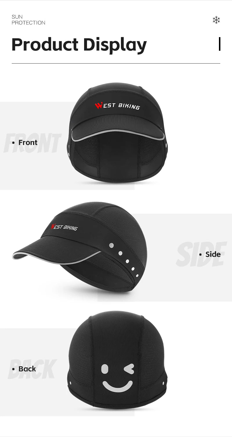 M&T Wear - Cycling Cap with Visor & UV Protection