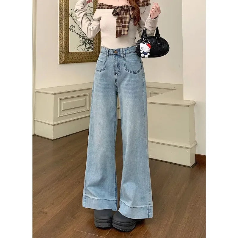 Vintage Baggy Streetwear Denim Trousers