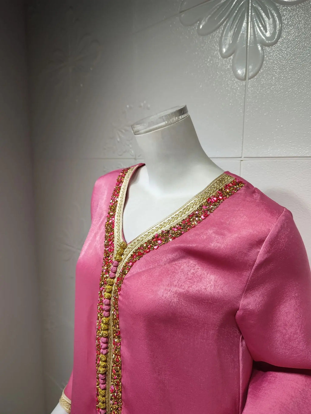 M&T Wear -  Eid Ramadan Mubarak Diamond Abaya Dress