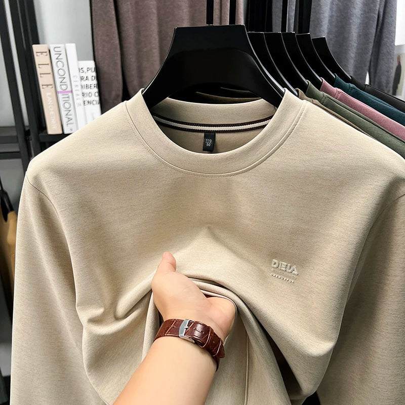 M&T Wear - Trendy Pure Comfort Round Neck Base Shirt