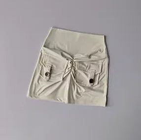 Peach-Lift Seamless Fitness Shorts