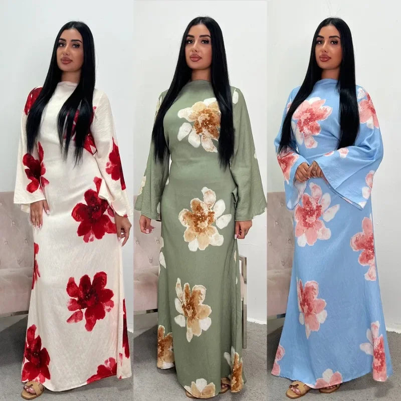 M&T Wear - Pakistani Elegant Floral Print Dress