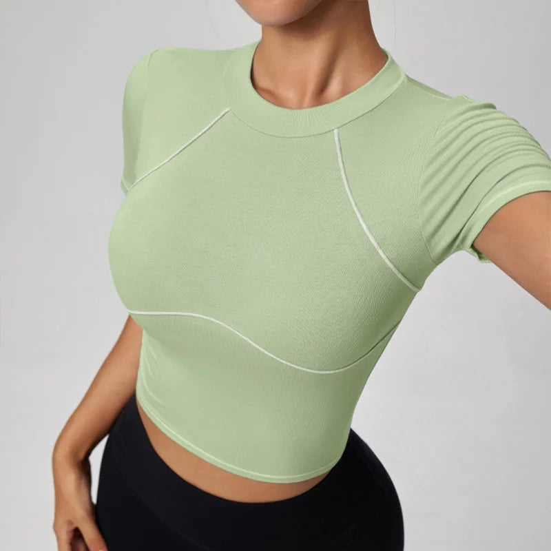 Cloud Hide Autumn Long Sleeve Yoga Shirt
