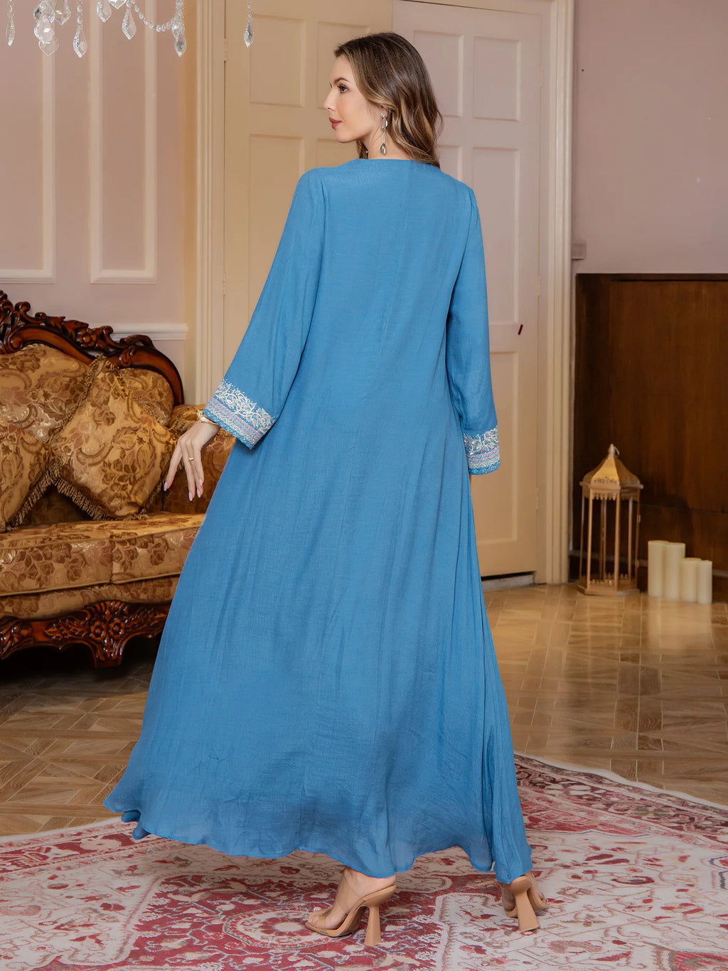 M&T Wear -Pakistani Style Embroidered Diamond Dress