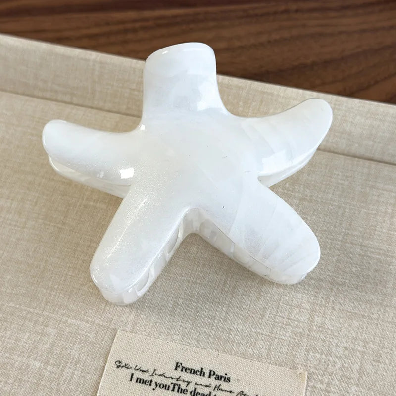 M&T Wear - Hawaii Plumeria Hair Claw Clips 2025 Non-Slip Flower Hair Accessories