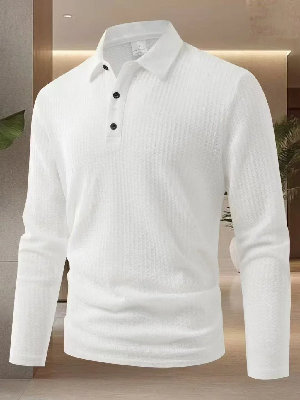 M&T Wear - Men's High-Quality Long Sleeve Golf Polo