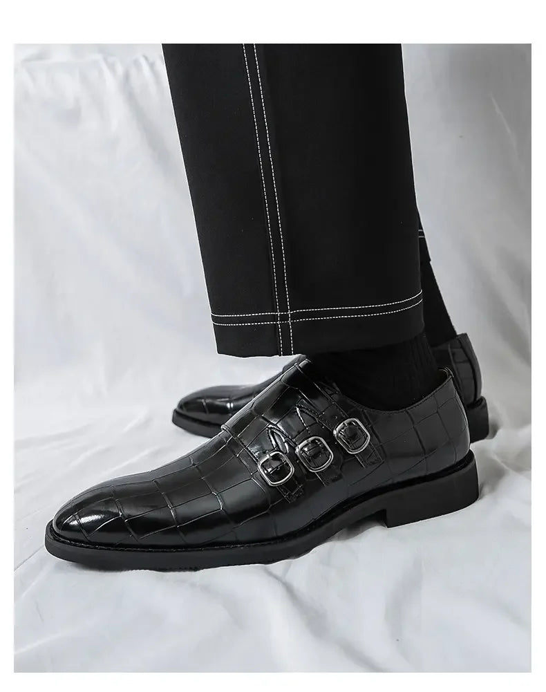 M&T Wear - Men's Classic Slip-On Oxford Dress Shoes