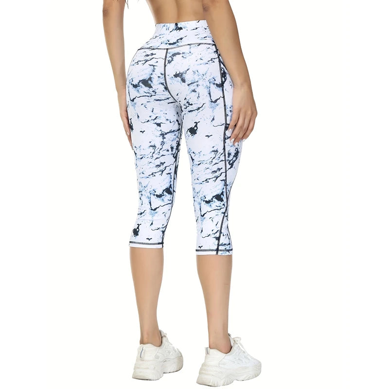 Tummy-Tightening Performance Yoga Leggings