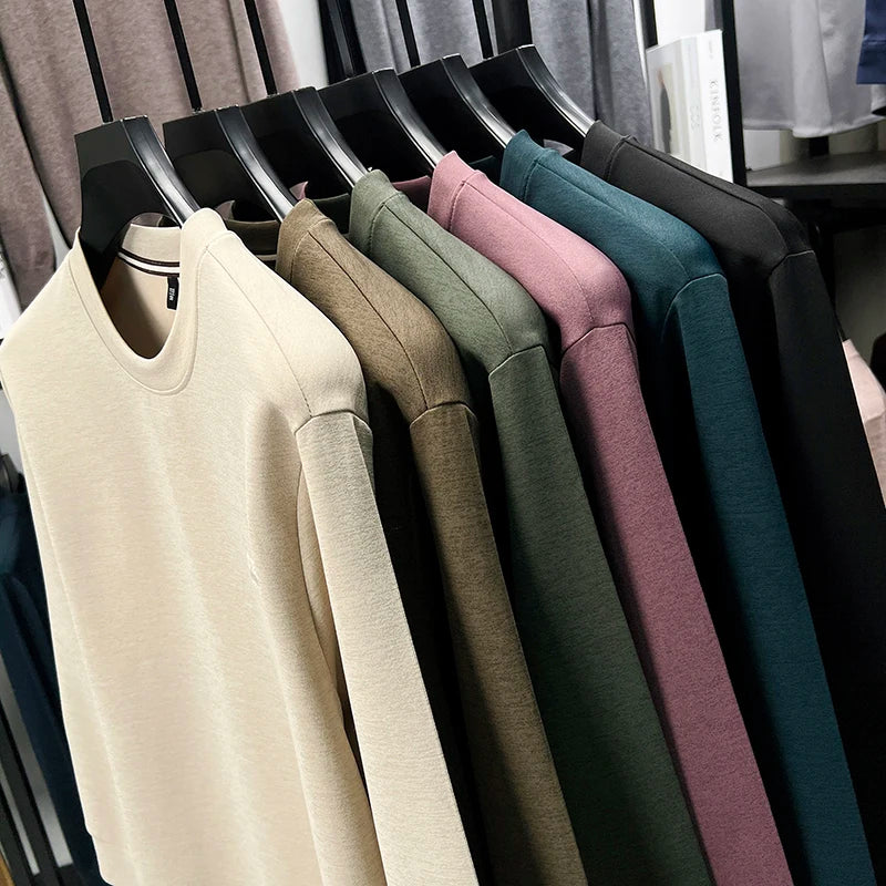 M&T Wear - Trendy Pure Comfort Round Neck Base Shirt