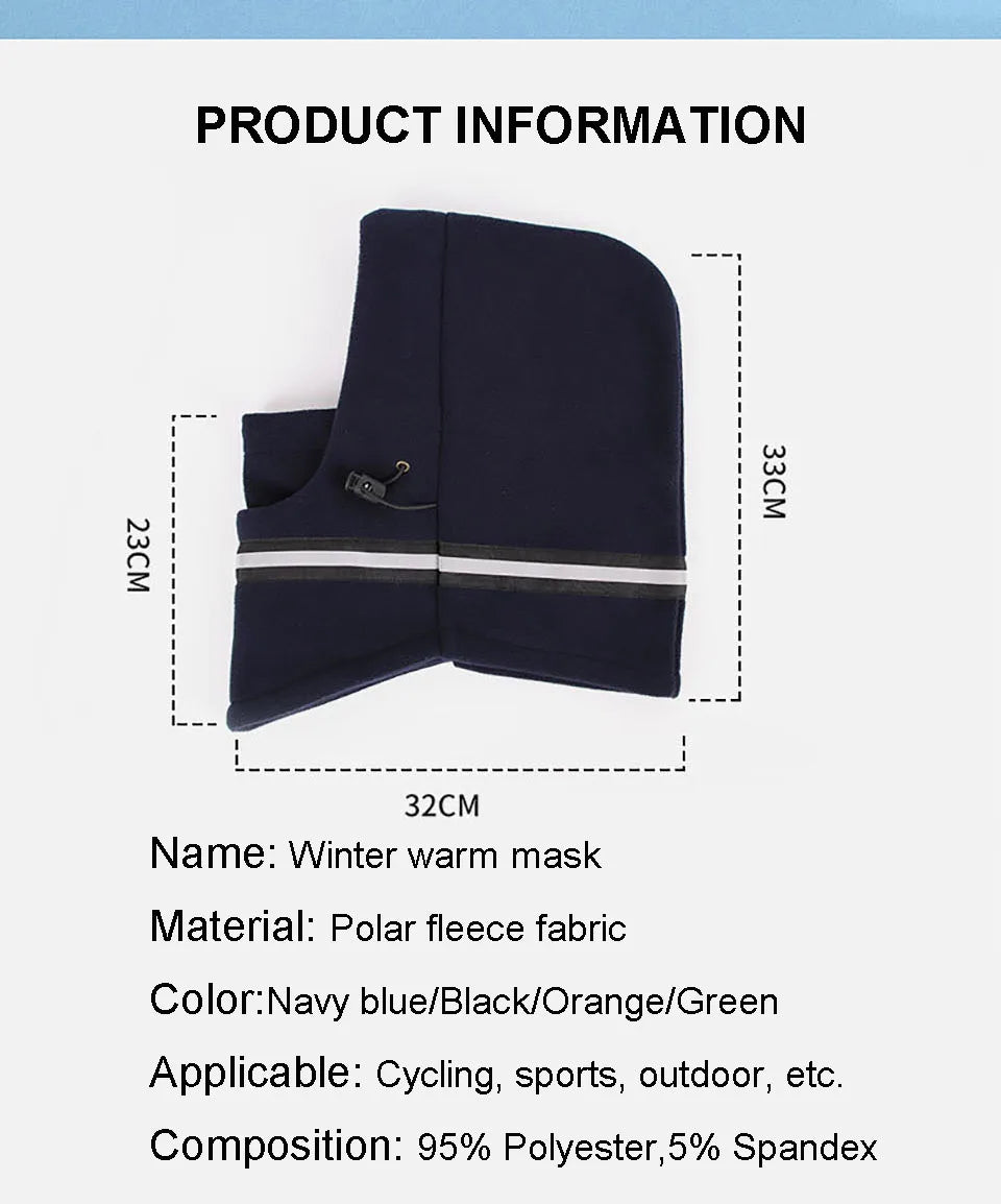 M&T Wear - Fleece Full Face Winter Balaclava