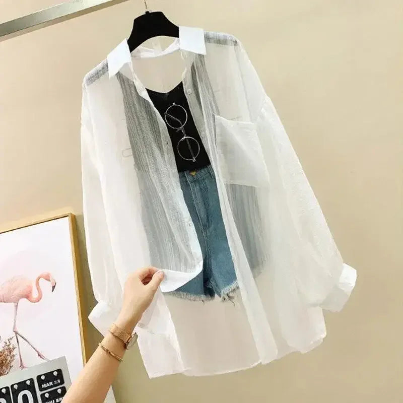 Harajuku Sheer Blouse