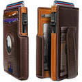 M&T Wear - Men’s Slim RFID Front Pocket Wallet with Money Clip & Coin Pocket
