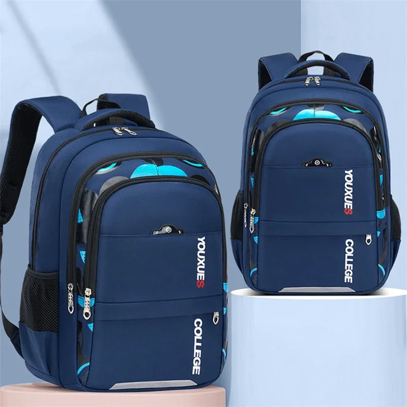 M&T Wear - Kids Waterproof School Backpack for Boys