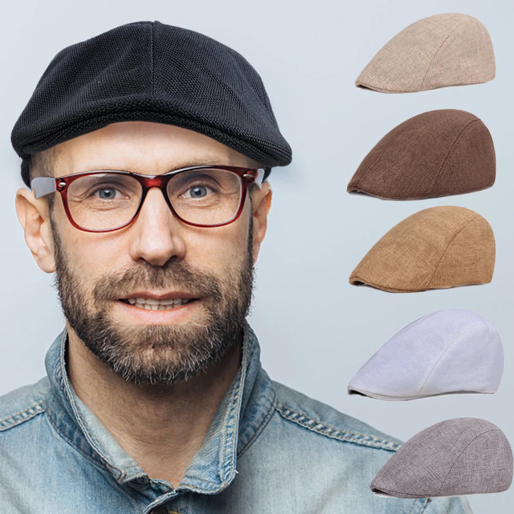 M&T Wear - Retro British Style Painter Beret for Men