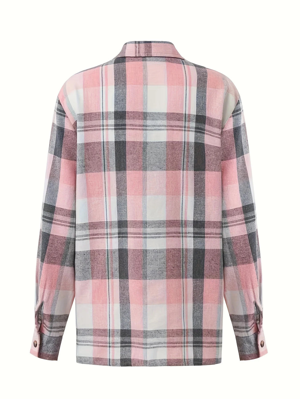 Lightweight Flannel Plaid Shirt
