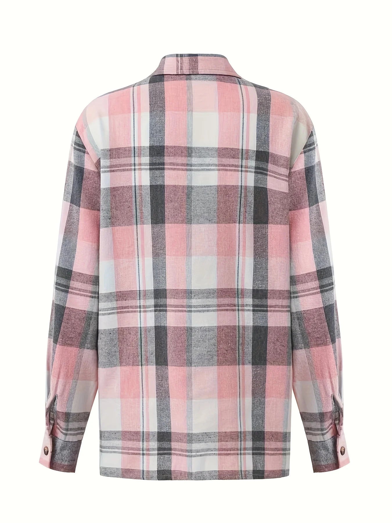 Lightweight Flannel Plaid Shirt