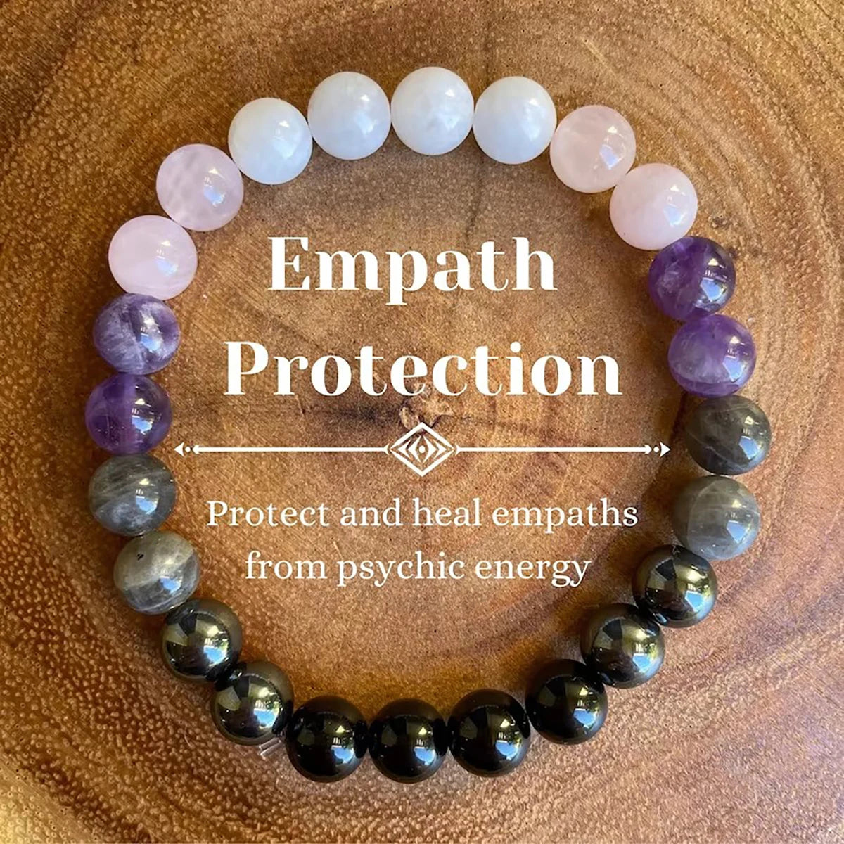 M&T Wear - 6 Styles Bracelet: Money, Empath Protection, Grounding & Protection, Self-Love