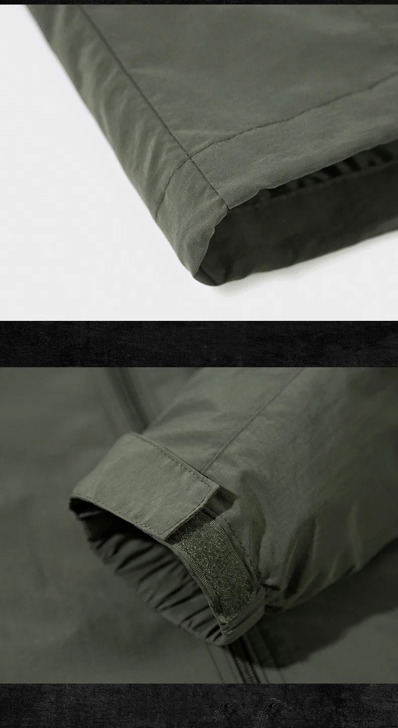 M&T Wear - Men's Outdoor Hiking Camping Jackets Waterproof Hooded Windbreaker Coat Autumn New Casual Jacket Tactics Military Jacket Men 6XL - M&T Wear