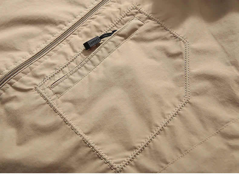 M&T Wear - Men's Outdoor Hiking Camping Jackets Waterproof Hooded Windbreaker Coat Autumn New Casual Jacket Tactics Military Jacket Men 6XL - M&T Wear