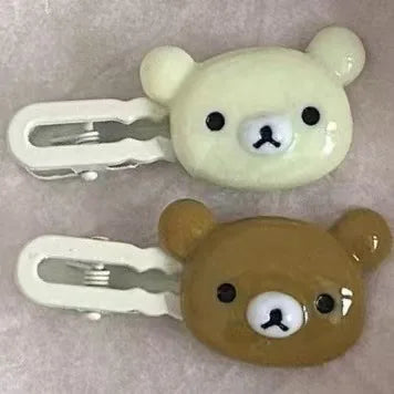 M&T Wear - 10 Hair Clips Summer Cute Ice Cream Hair Accessories