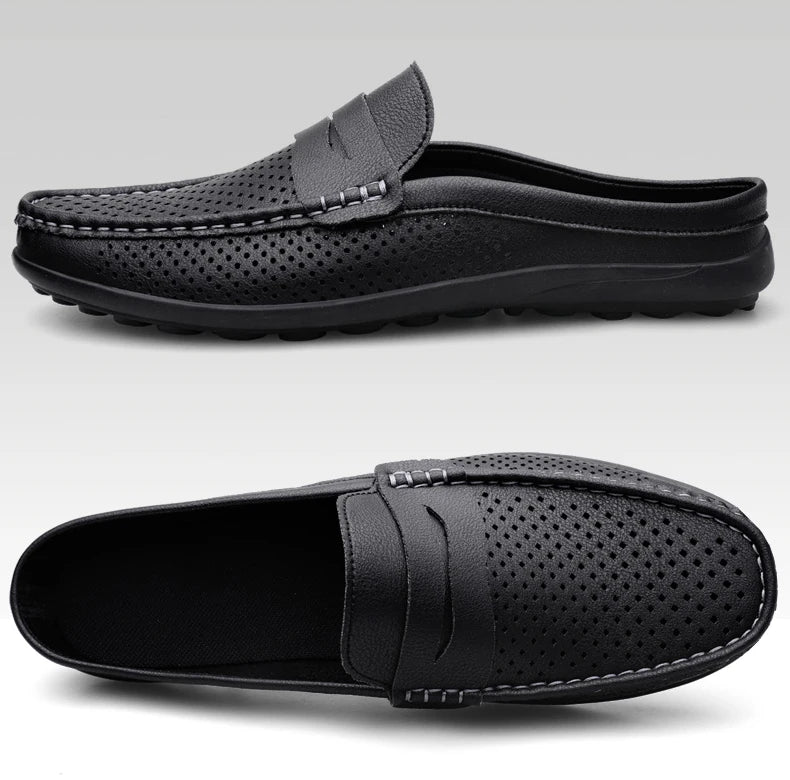 M&T Wear - Men's casual shoes four season light versatile fashion soft soled outdoor comfortable semi slippers wear-resistant casual shoes - M&T Wear