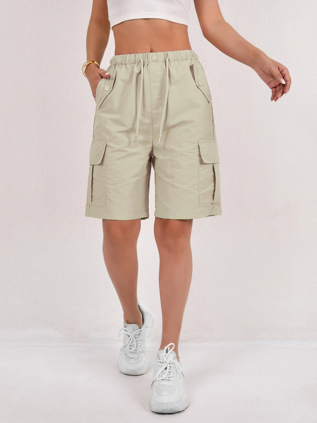 Lightweight Utility Cargo Shorts