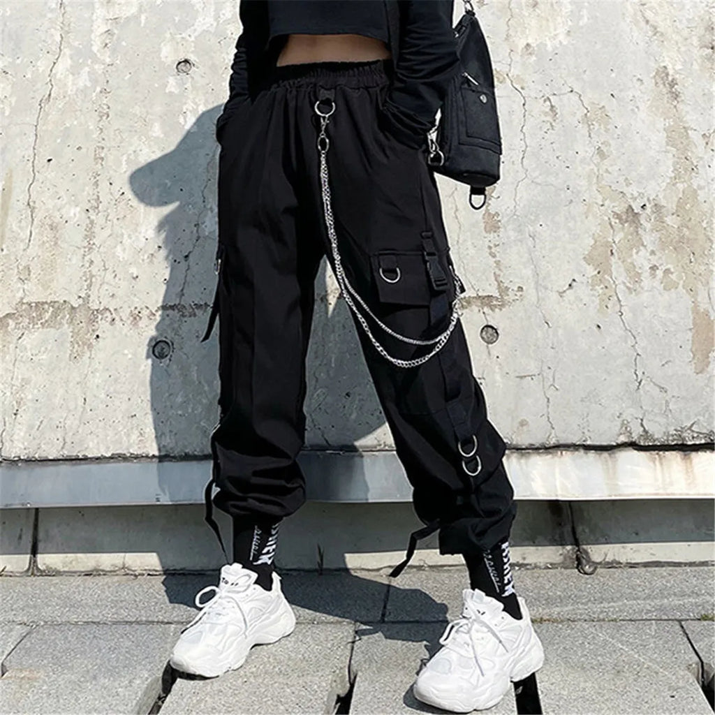 Tactical Hip-Hop Cargo Joggers
