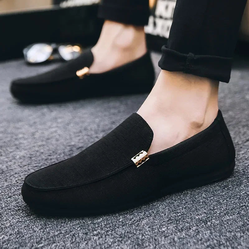 M&T Wear - Shoes Men Casual  Comfort Men Shoes Denim Male Shoes Adult Footwear 2024 New  Loafers Canvas  Sneakers Driving - M&T Wear