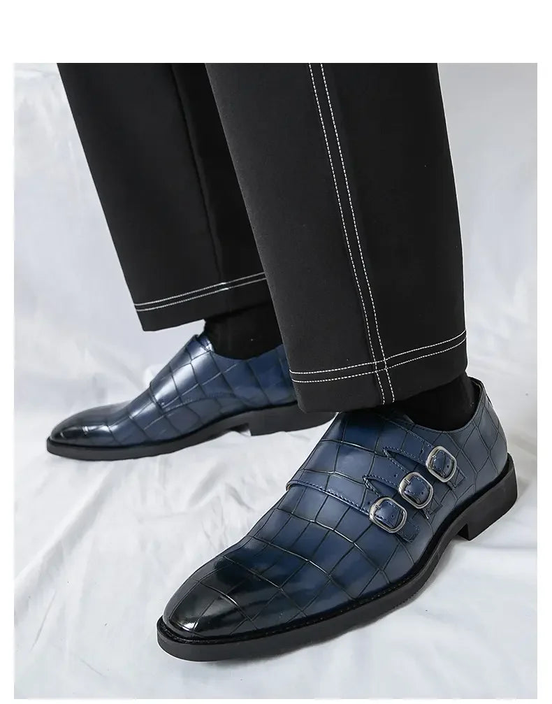 M&T Wear - Men's Classic Slip-On Oxford Dress Shoes