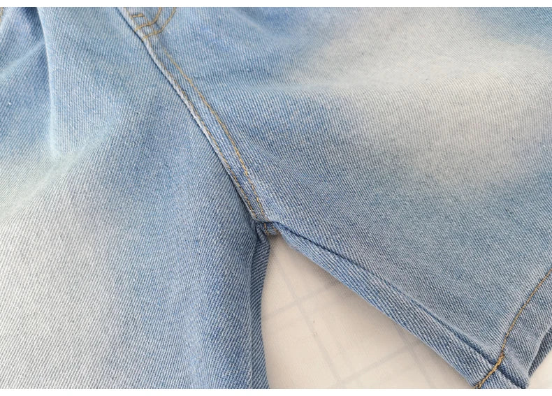 M&T Wear - Boys’ Loose Fit Elastic Waist Denim Shorts