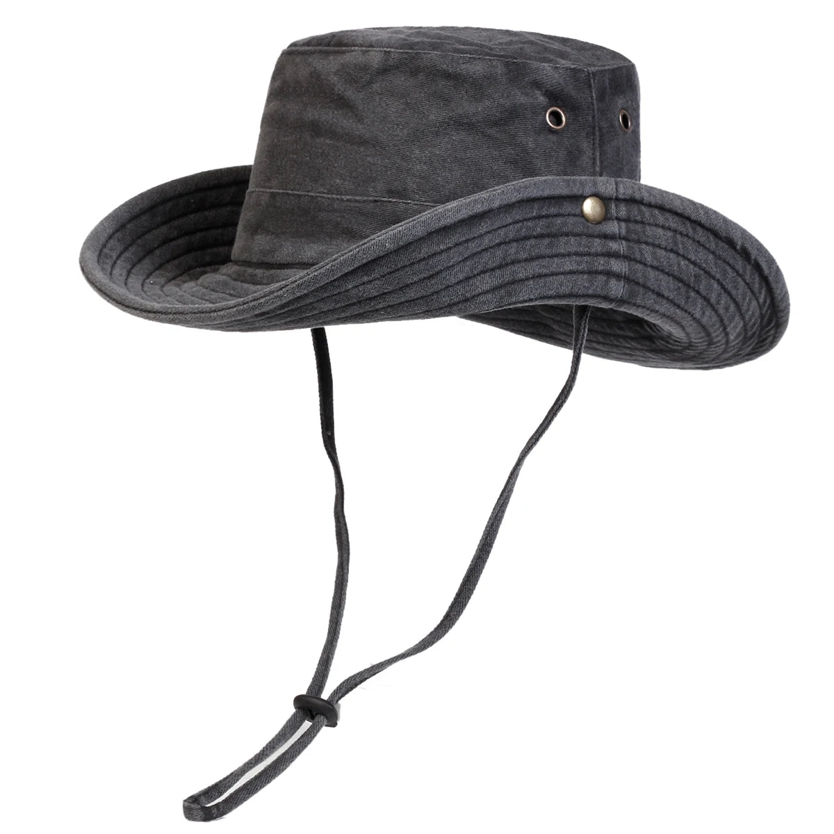M&T Wear - Men's Big Eaved Washed Bucket Hat