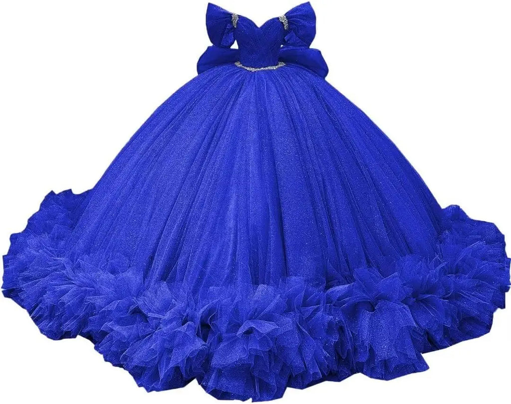 Yifanier Puffy Tulle Quinceanera Ball Gown