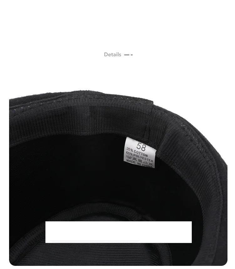 M&T Wear - Simple Plain Woolen British Jazz Hat