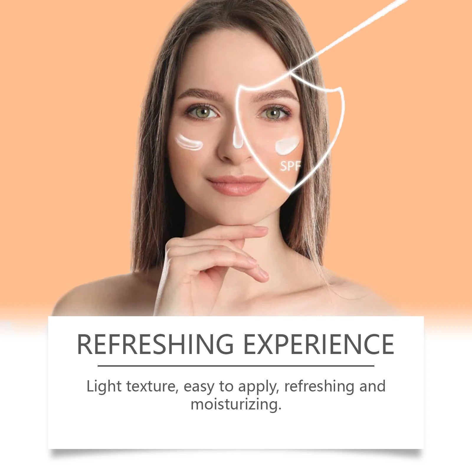 M&T Wear - SPF 60+ Sunscreen Cream | Long-Lasting UV Protection & Deep Moisture (50ml)