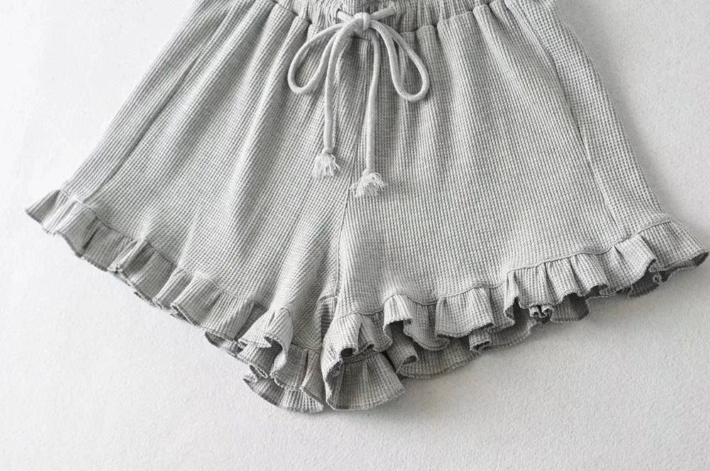 Chic Ruffled Summer Shorts