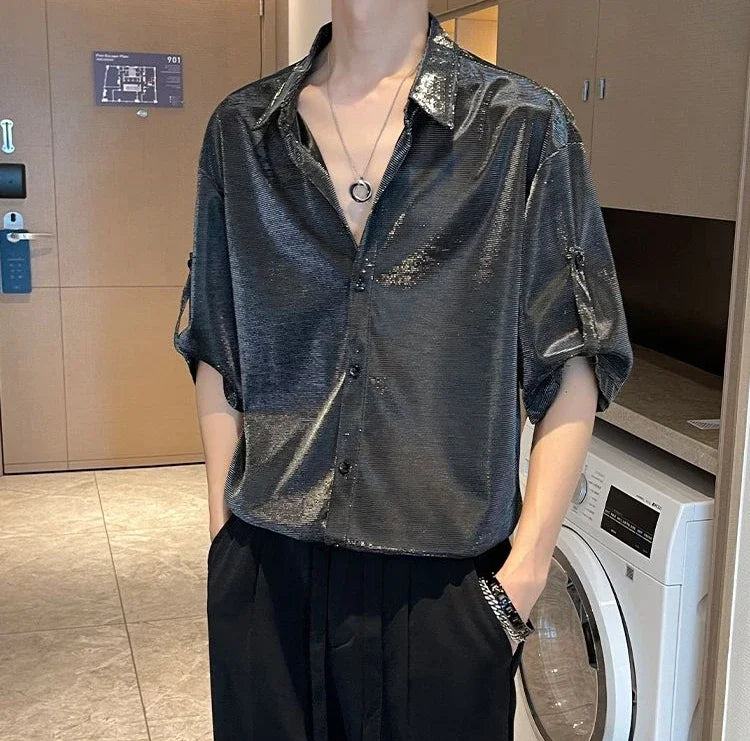 M&T Wear- Cool Tops Asia Button Up Original Korean Popular Shirt - M&T Wear