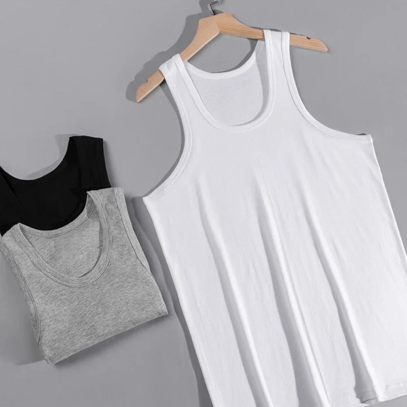 M&T Wear - Men's Essential Cotton Slim Fit Vest
