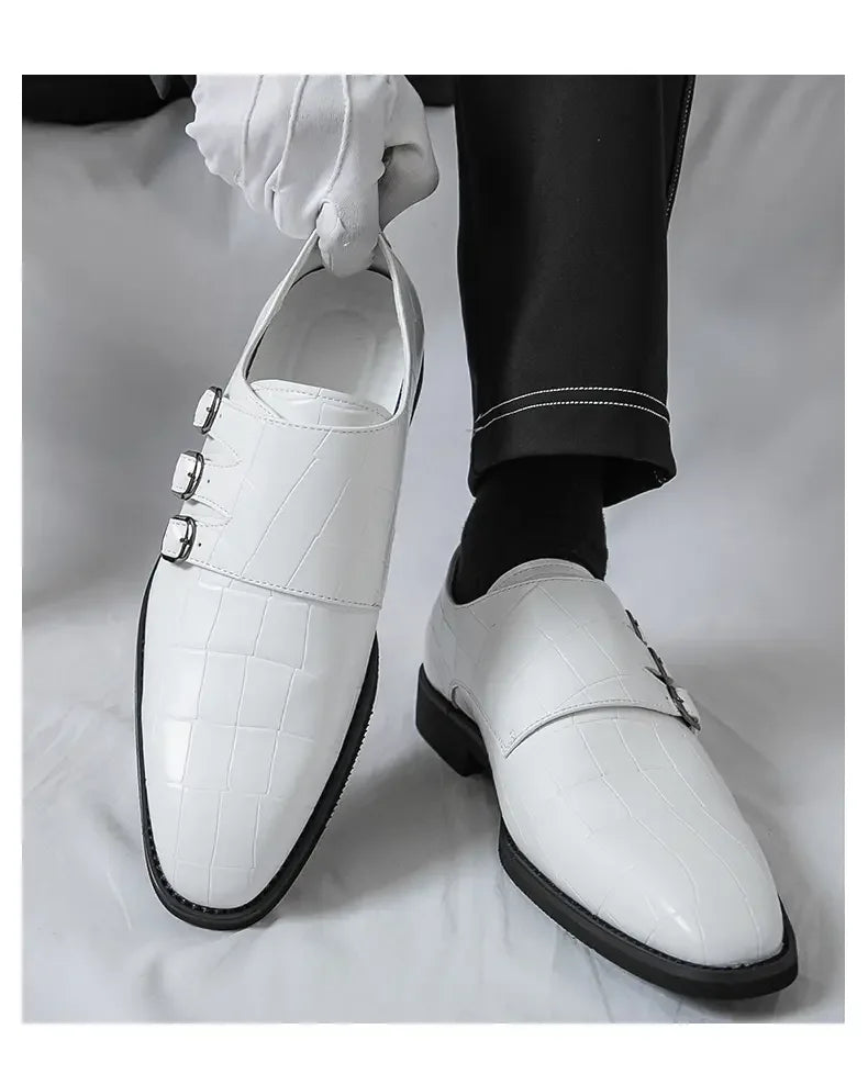 M&T Wear - Men's Classic Slip-On Oxford Dress Shoes