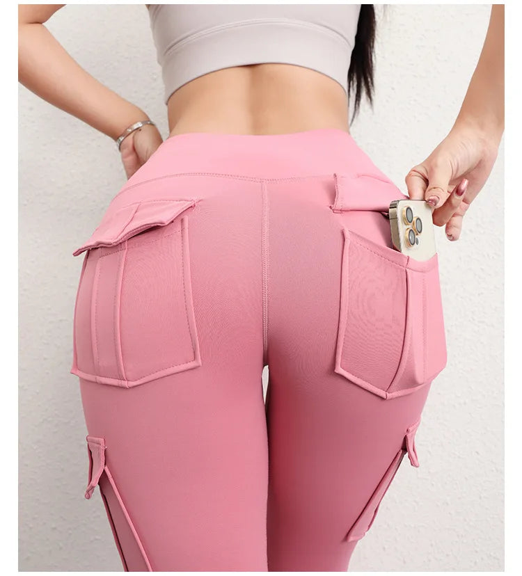 Multi-Pocket Booty-Lift Yoga Leggings